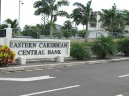 Eastern Caribbean Central Bank headquarters building.