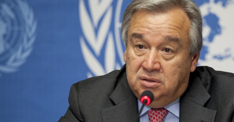 United Nations Secretary-General António Guterres