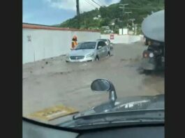 Saint Lucia flooding.