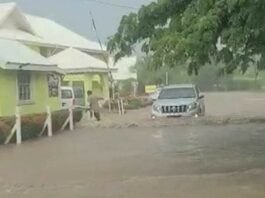 November 2022 flooding in Saint Lucia.