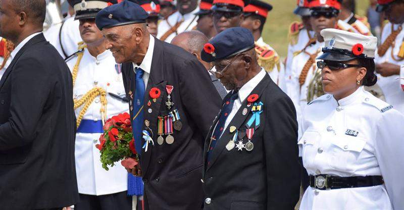 Saint Lucia Remembers Its Ex Servicemen St Lucia Times