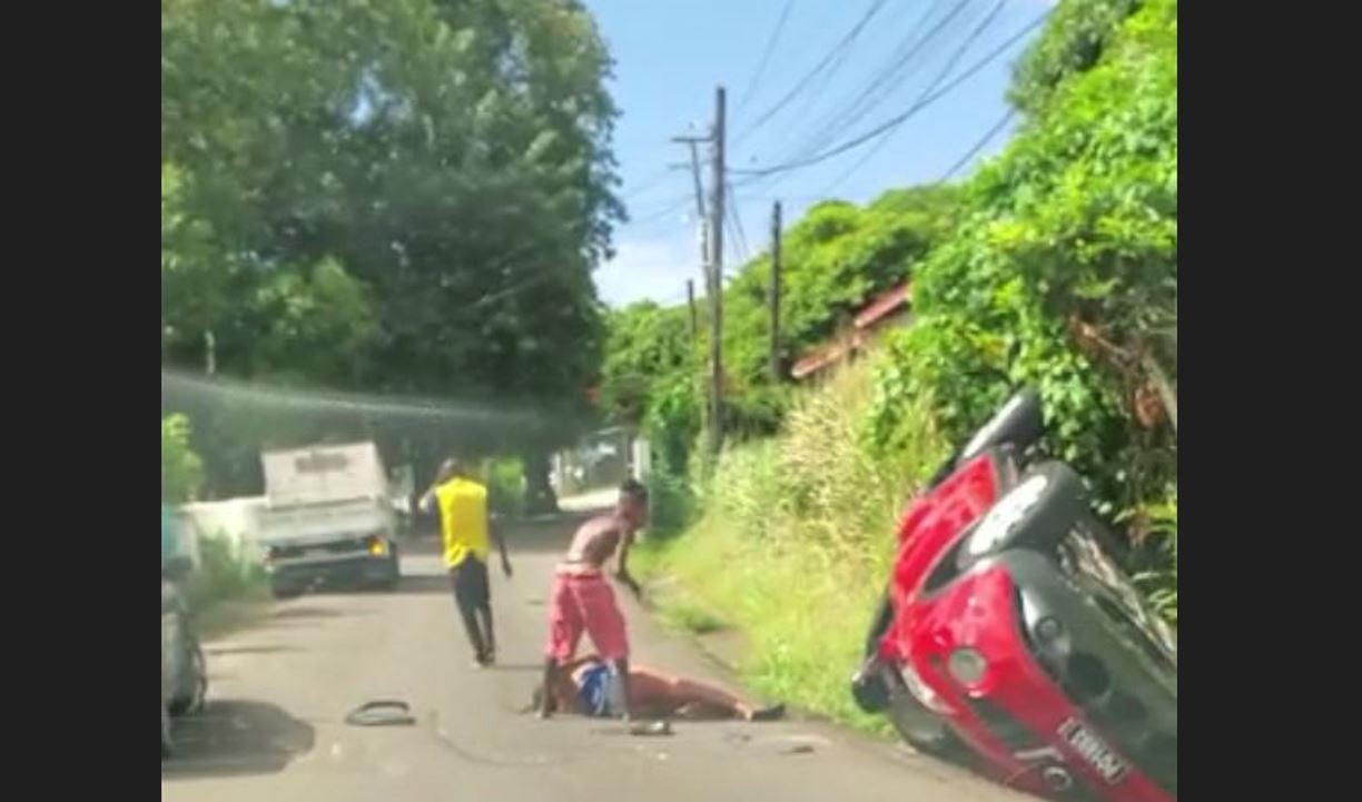Three People Hospitalised After Ciceron Road Accident St. Lucia Times