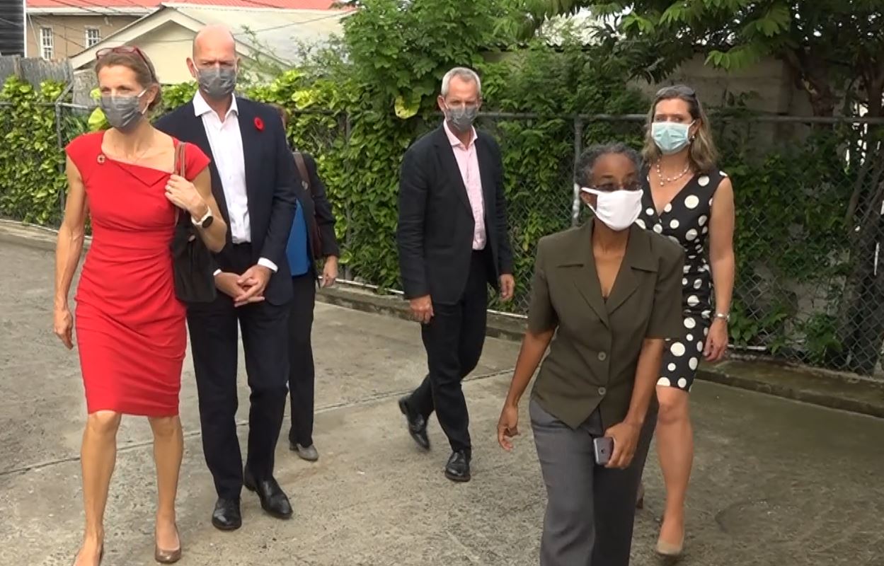 WATCH: UK Government Delegation Visits Saint Lucia Smart Health
