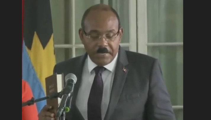 Gaston Browne Sworn In As Antigua And Barbuda Prime Minister After Slim Election Win St Lucia Times