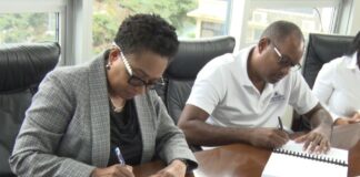 Contract signing for SALCC extension works.