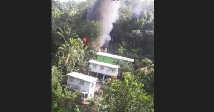Fire at Entrepor, Castries