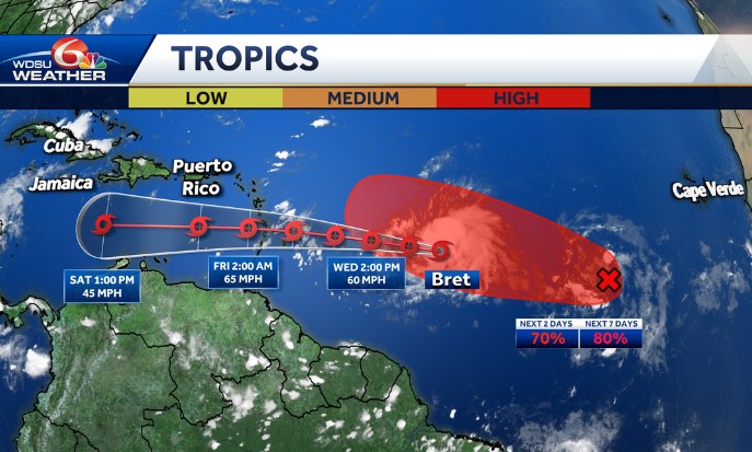 Saint Lucia Under Tropical Storm Watch - St. Lucia Times