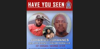 Joe Grind wanted poster.