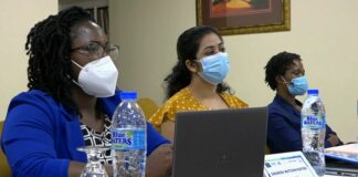 Participants in food-borne disease workshop.