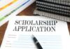 scholarship application form