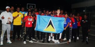 Saint Lucia boxing team