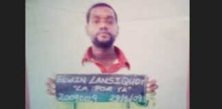 Escaped prisoner Elwin Lansiquot