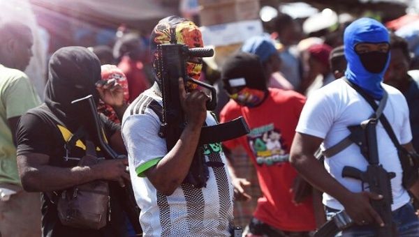 Armed gang in Haiti