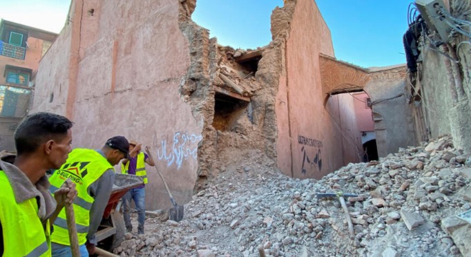 Morocco earthquake aftermath