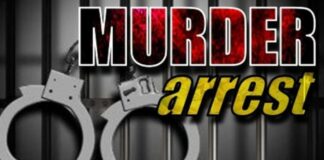 Murder arrest graphic.