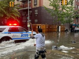 New York flooding.