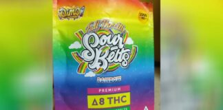 The cannabis-laced candy came in this bright packaging, according to Jamaican officials.