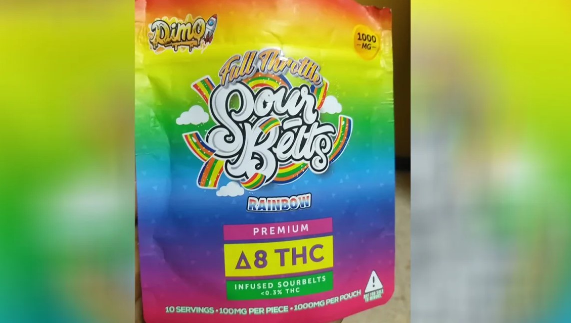 The cannabis-laced candy came in this bright packaging, according to Jamaican officials.