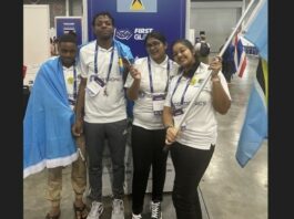 Saint Lucia robotics team