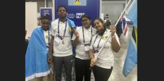 Saint Lucia robotics team