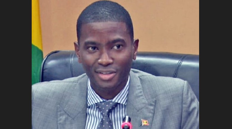 Grenada Prime Minister Dickon Mitchell