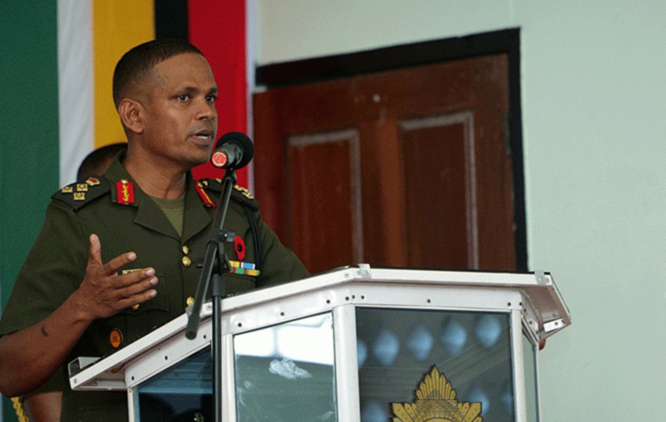 Omar Khan - Guyana Defence Force.