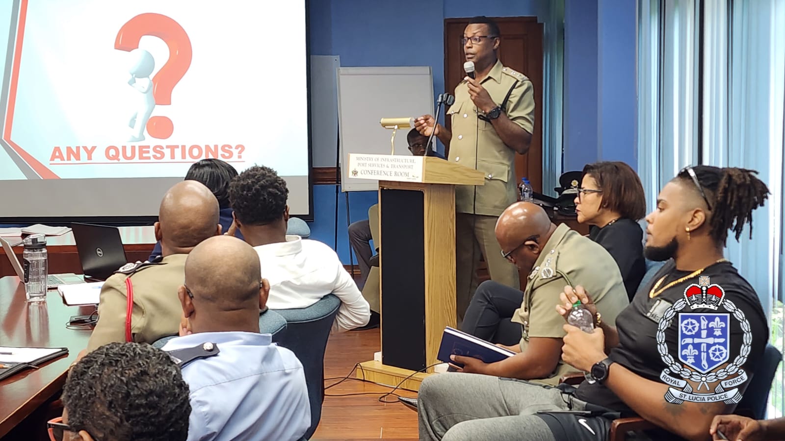Saint Lucia Police Meet Stakeholders To Discuss Combating Crime St Lucia Times