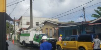 LUCELEC crew on the scene after Marchand electrical incident injures one man