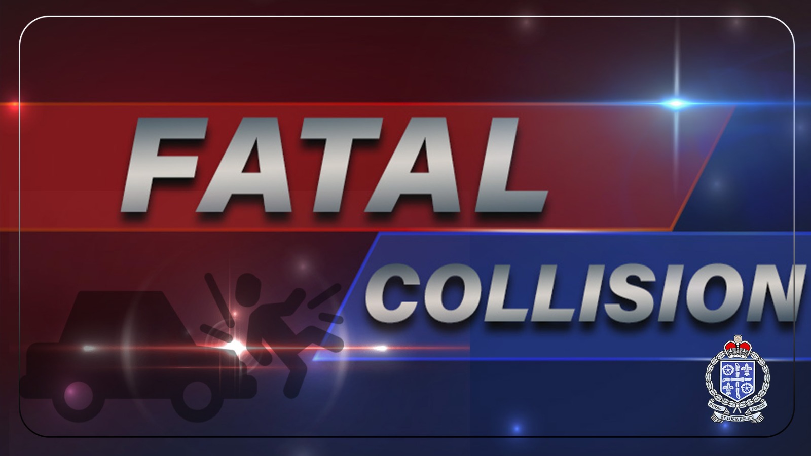 Fatal collision graphic art