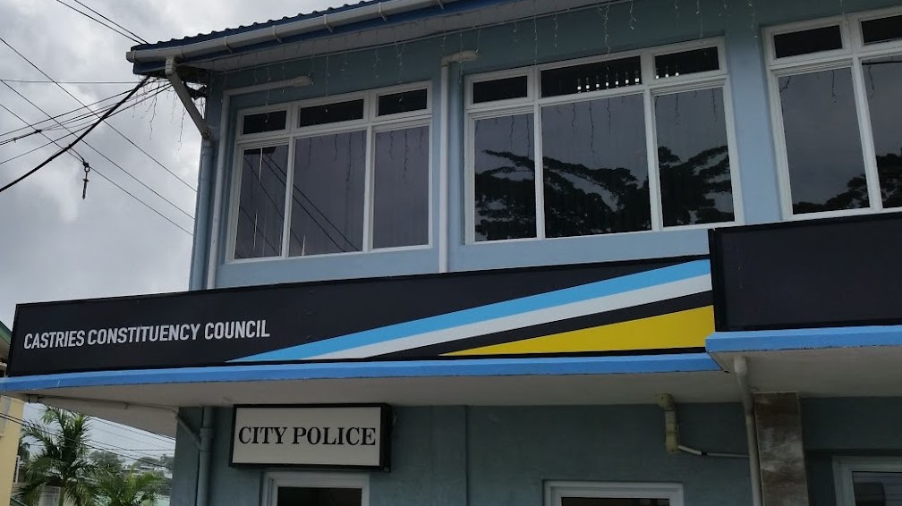 City Police headquarters in Castries.