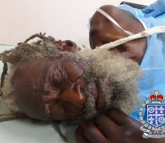 Photo of male in hospital whom police are seeking to identify.