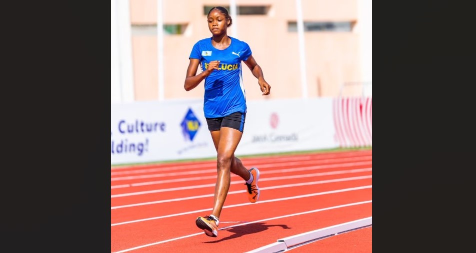 Saint-Lucia-athlete-participates-in-CARIFTA-Games.