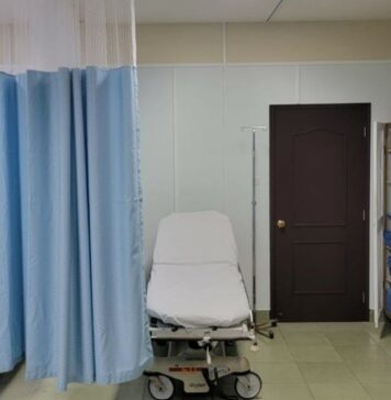 St. Jude Hospital room renovated.