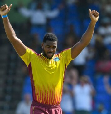 Obed McCoy replaces Jason Holder.