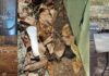 Photo collage of Pigeon Island trash.