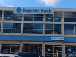 Republic Bank Branch on the William Peter Boulevard in Castries.