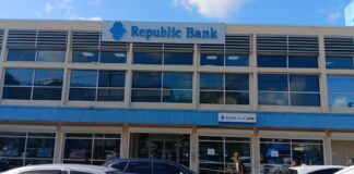 Republic Bank Branch on the William Peter Boulevard in Castries.