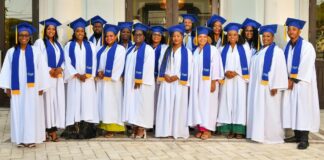 Sandals Hospitality Training Graduates.