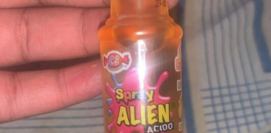 Spray Alien bottle.