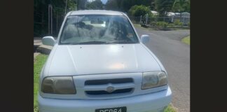 Stolen Suzuki Escudo