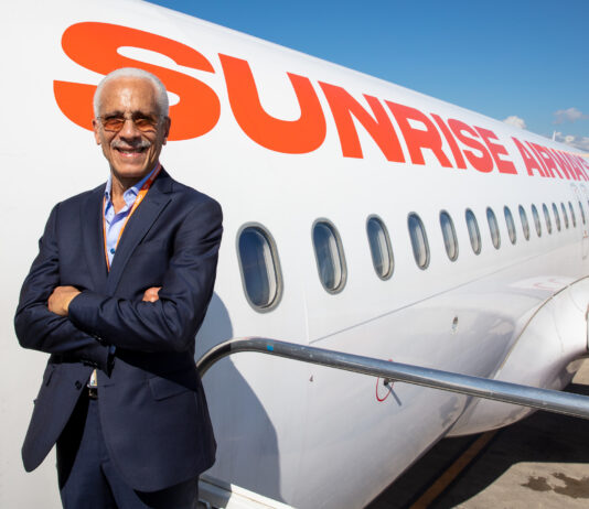 Philippe Bayard, Chairman and CEO of Sunrise Airways