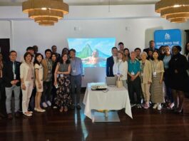 Taiwanese CIP delegation on visit to Saint Lucia.