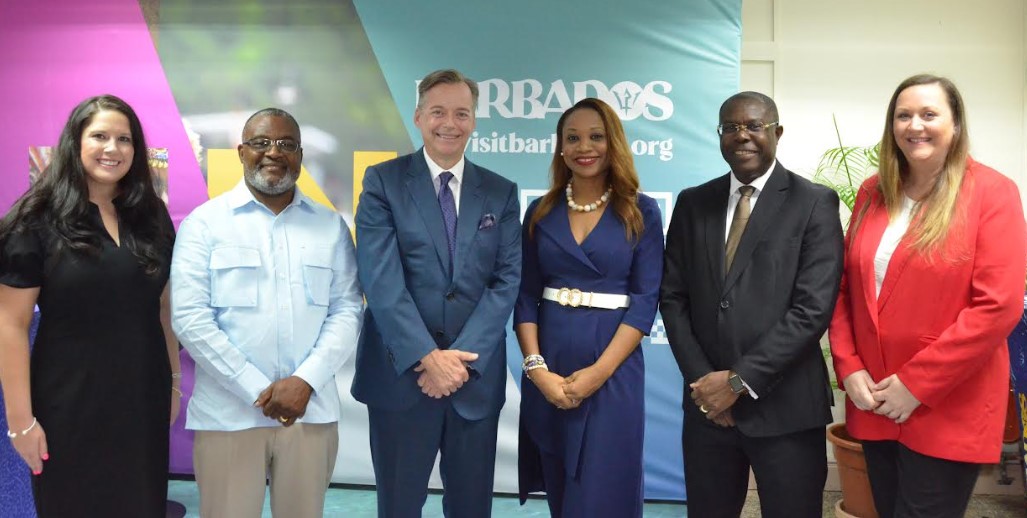 Members of the U.S. Embassy aviation working group.