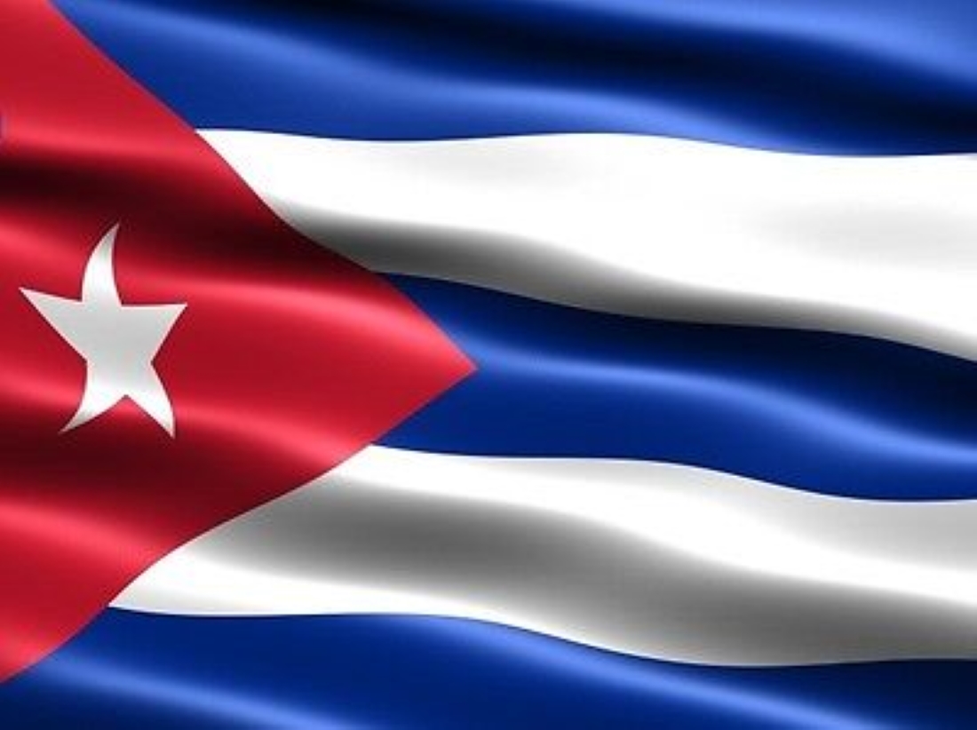 Cuban flag.