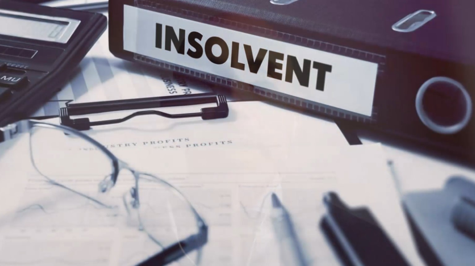 Insolvent graphic.