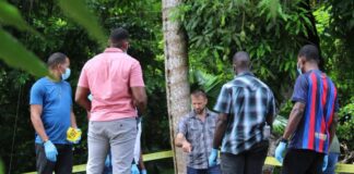 Police get training in crime scene investigation.