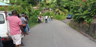 Scene of fatal Millet Shooting.