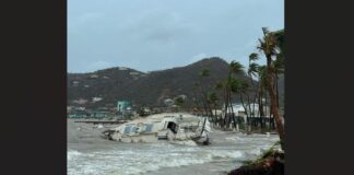 Devastation caused by Hurricane Beryl.