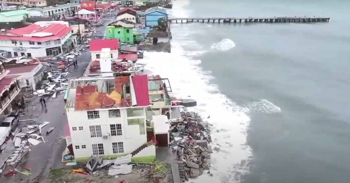 Grenada Beryl destruction.