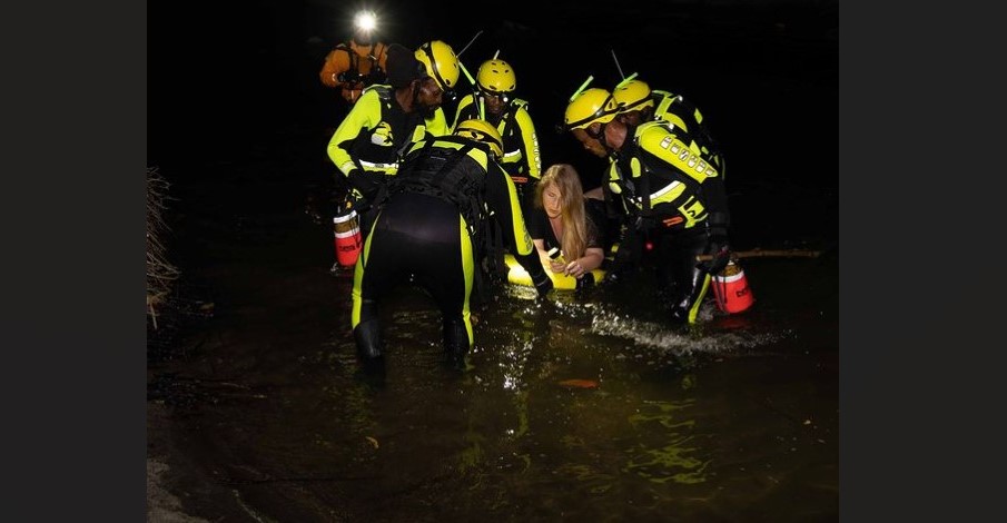 SLFS Swift Water Training.